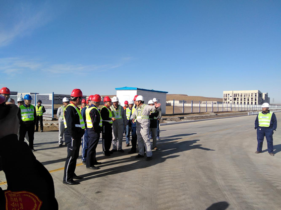 国家电投内蒙古公司领导 在白音华自备电厂检查指导工作